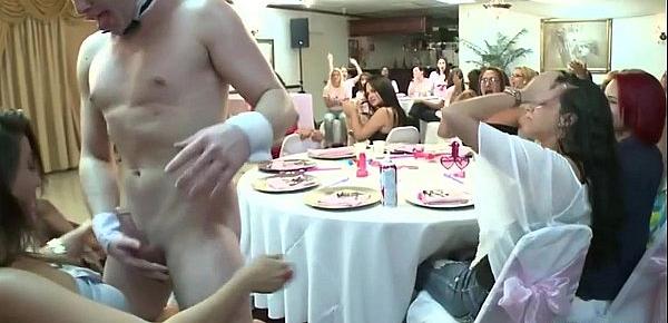  Blowjob orgy with bride and her friends